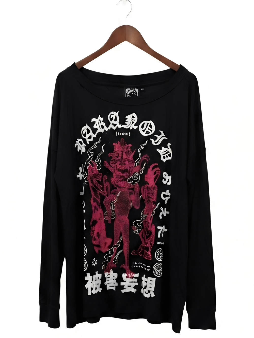 Women's t-shirt with a long sleeve KILLSTAR - Paranoid